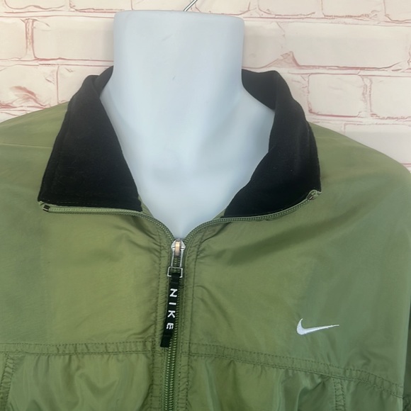 Vintage windbreaker men’s light jacket green size XL Unisex - Picture 5 of 7